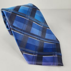 ARROW Blue Plaid Tie.